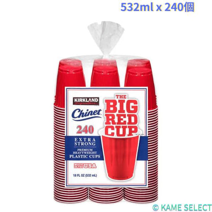 カークランドシグネチャー チャイネット レッドカップ 532ml x 240個