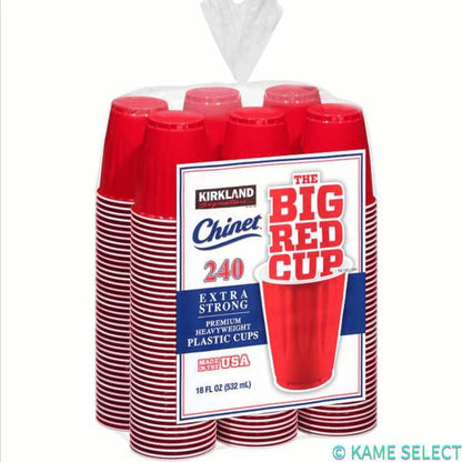 カークランドシグネチャー チャイネット レッドカップ 532ml x 240個