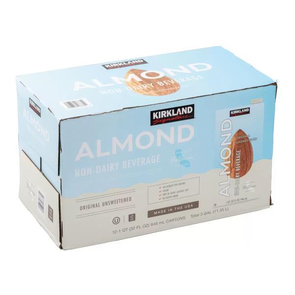 カークランドシグネチャー アーモンド飲料　無糖 946ml x 12本