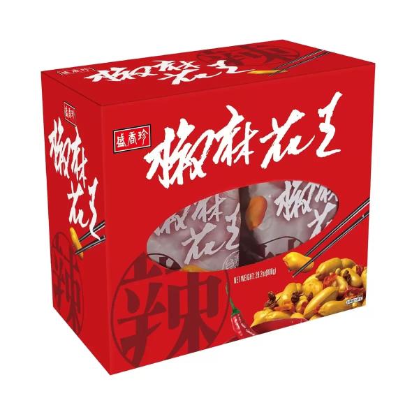 盛香珍 しび辛ピーナッツ 100g X 8袋入