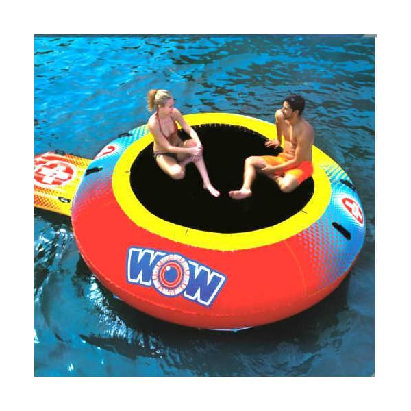 WOW ワオ エアジャンプ 巨大 トランポリン 10ft Airjump Water Bouncer プレイセンター 海水浴 マリンスポーツ 10フィート 3m