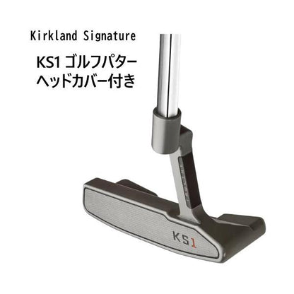 カークランドシグネチャー KS1 ゴルフパター ヘッドカバー付き 右利き用 Kirkland Signature
