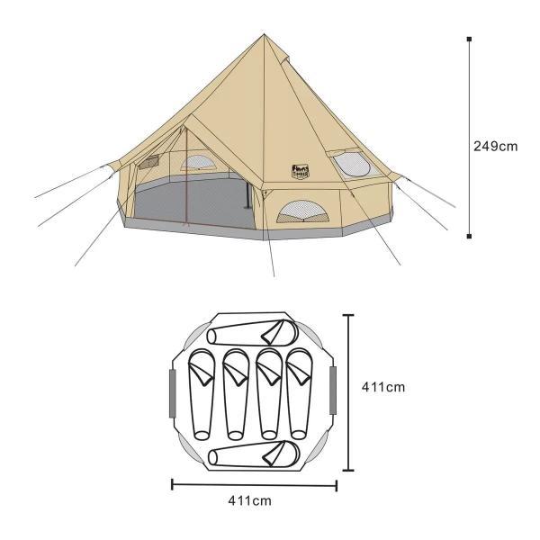 Timber Ridge ティンバーリッジ 6人用パオテント