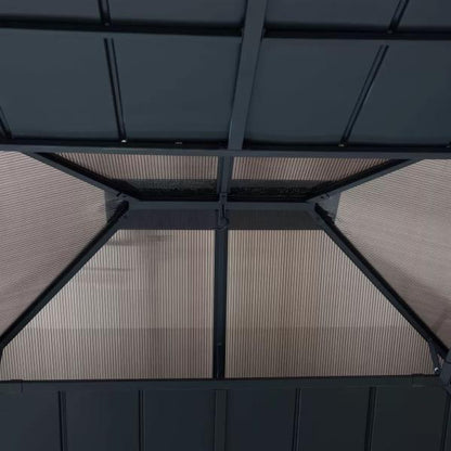 サンジョイ フェンウィック 13 x 15 フィート (3.9 x 4.6m) ガゼボ