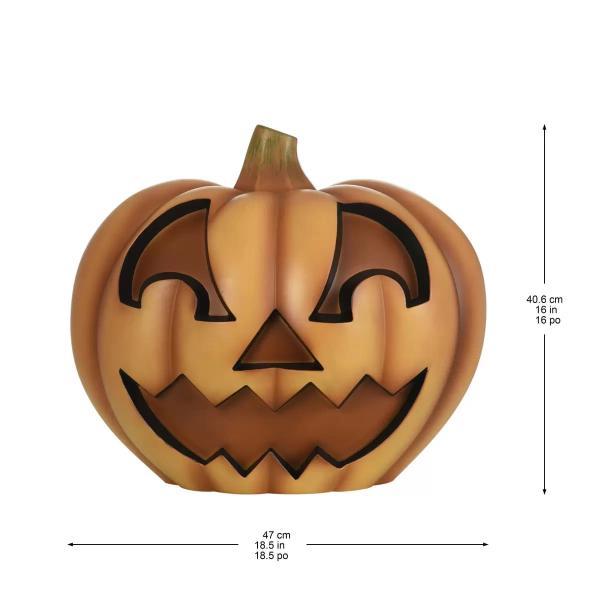 ハロウィン ジャックオーランタン サウンド付き 不気味な笑顔のジャックオーランタン モーションセンサー