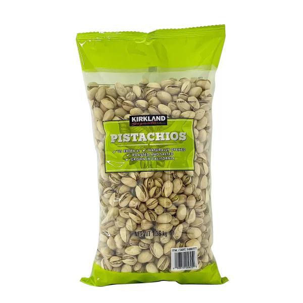 カークランドシグネチャー 殻付きピスタチオ 1.36kg 高品質 新鮮 美味ドライロースト 大人気 1067860