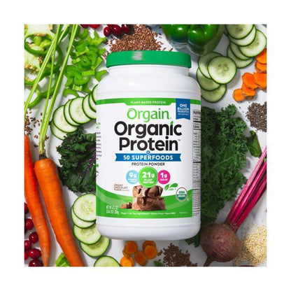 ORGAIN スーパーフード入りオーガニックプロテインパウダー チョコレート風味 1200g