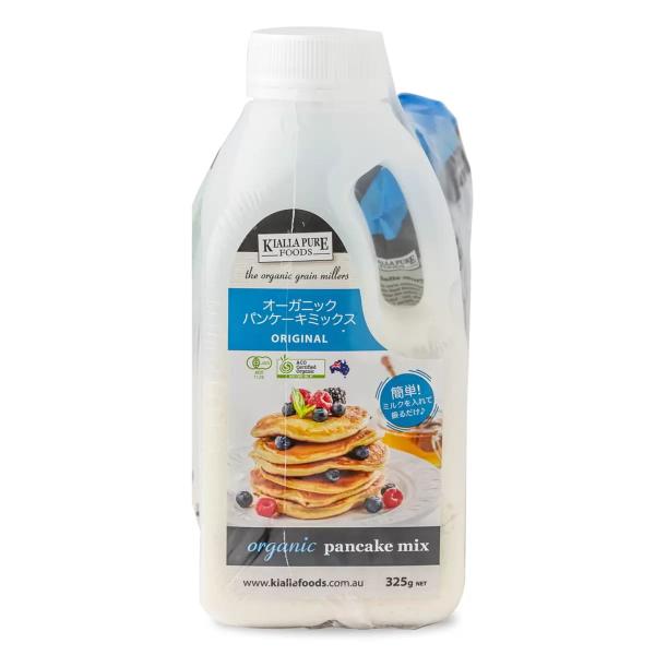 オーガニック パンケーキミックス 325g x 3 Organic Pancake Mix