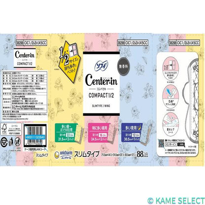 ソフィ センターイン コンパクト1/2 88コ入