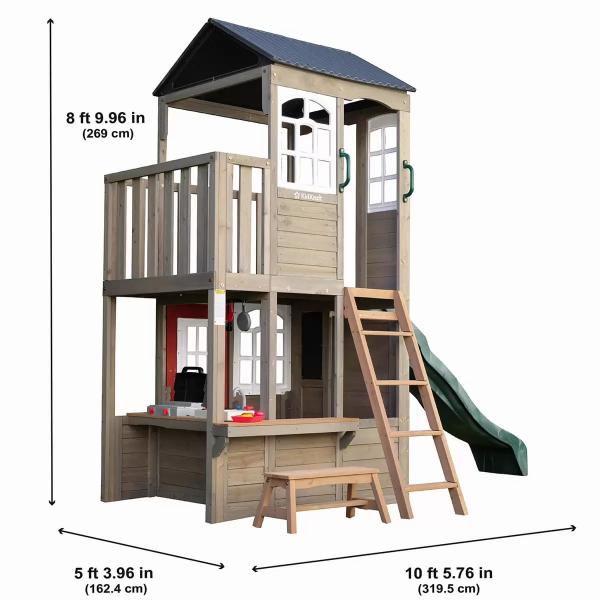 キッドクラフトオークウッドオアシスプレイハウス Kidkraft