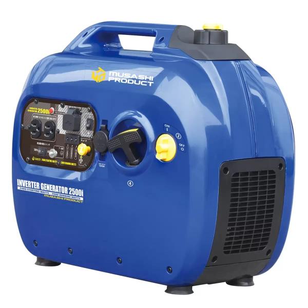 MUSASHI インバーター発電機 50/60Hz 共用 2000W ING2500I