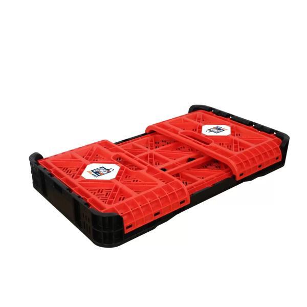 BIG ANT 折りたたみコンテナ90L レッド