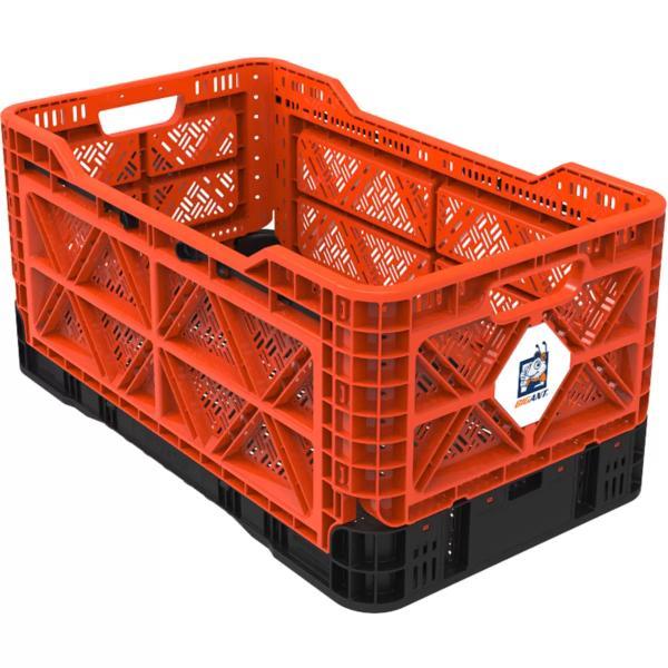 BIG ANT 折りたたみコンテナ90L レッド