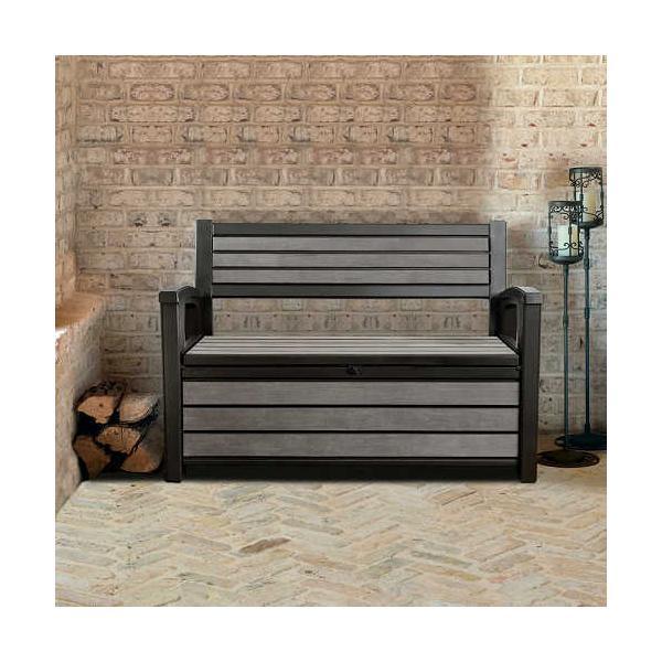 KETER HUDSON ストレージベンチ 227L ハドソン ベンチ 物置 物入れ 収納 STORAGE BENCH