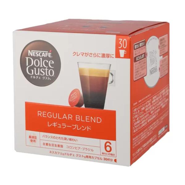 ネスカフェ　ドルチェグスト　レギュラー 30杯分