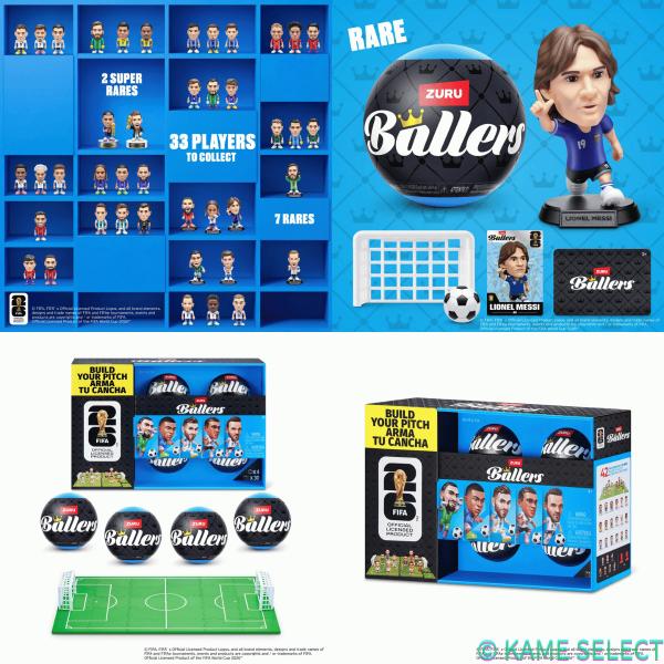 FIFA ワールドカップ 2026 Ballers 4個セット 全42種