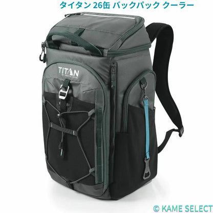 タイタン 26缶 バックパック クーラー
