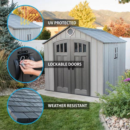 LIFETIME 8 X 10 SHED 屋外用物置 LIFETIME 8 X 10 SHED