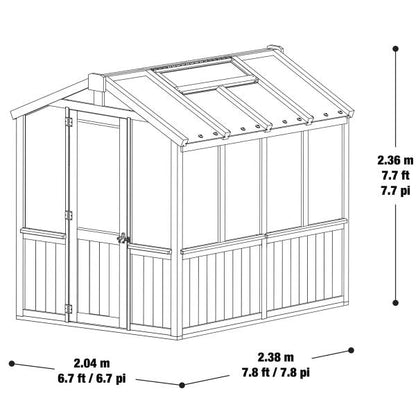 Yardistry グリーンハウス 木製温室