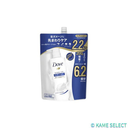 Dove (ダヴ) モイスチャーシャンプー 詰替え用 2.2 kg / コンディショナー 詰替え用 2.2 kg