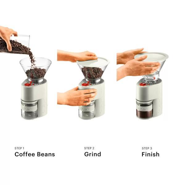 Bodum ボダム ビストロ コーヒーグラインダー ホワイト