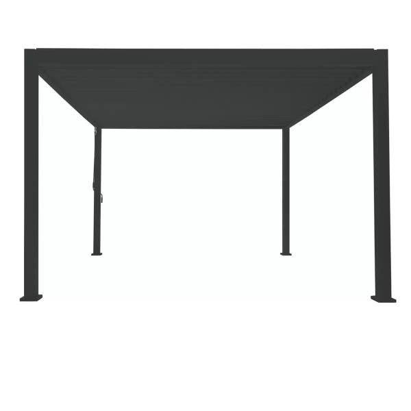 Mirador アルミニウム製 ルーバー付き パーゴラ 301 x 301cm 10x10ft