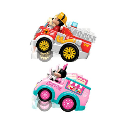 ディズニージュニア ラジコンカー ≪ミッキーの消防車 / ミニーのお菓子屋さんトラック≫ ラジコン 回転