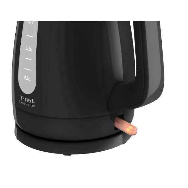 ティファール 電気ケトル 1.8L ブラック あっ! という間にすぐ沸く 黒 １.８L　T-fal