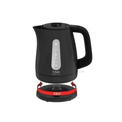 ティファール 電気ケトル 1.8L ブラック あっ! という間にすぐ沸く 黒 １.８L　T-fal