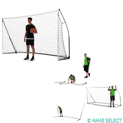 フットサルゴール クイックプレイ ポータブルフットサルゴール 3ｍ x 2m 公式サイズ サッカーゴール