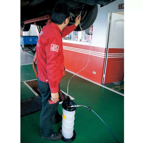 MTO オイルチェンジャー 9.5 L MTO Oil Changer 9.5 L　エンジンオイルやブレーキオイル等の抜き取り作業に　9.5L