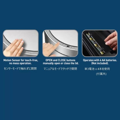 Sensible Eco Living センサーゴミ箱 47L　丸形　コストコ　ごみ箱