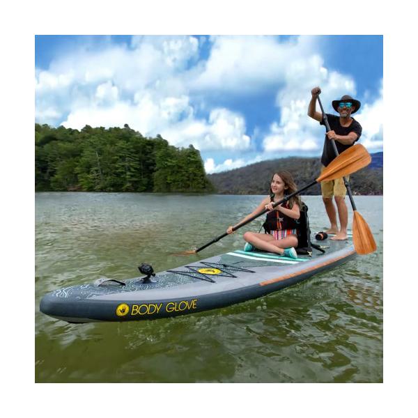 ボディグローブ タンデム 2人用 15フィート（457cm）インフレータブル スタンドアップパドルボード(SUP)/カヤック