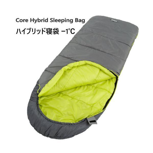 コア 30F ハイブリッド寝袋　-1℃ Core 30F Hybrid Sleeping Bag