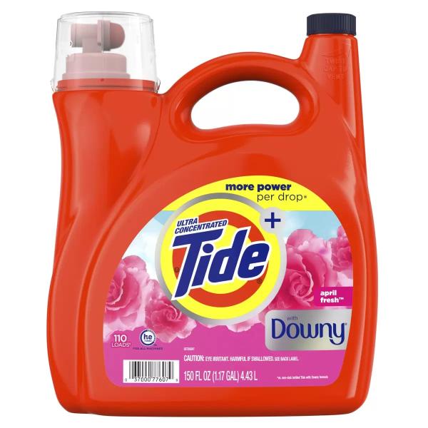 タイド リキッド プラス ダウニー 4.43L Tide　洗濯洗剤+柔軟剤