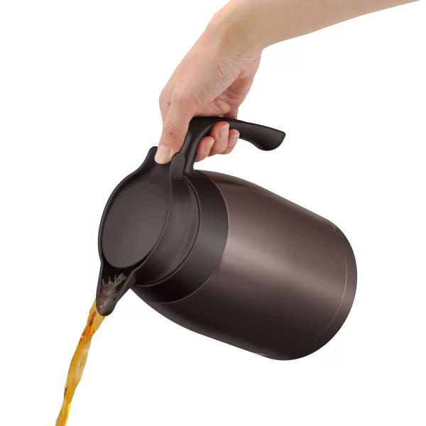 サーモス ステンレス ハンドポット 1.5L ダークブラウン Thermos