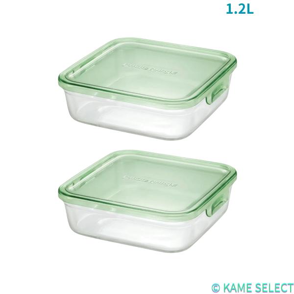 イワキ パック&レンジ  耐熱ガラス保存容器　各種 1.2L 800ml 500ml 450ml 200ml