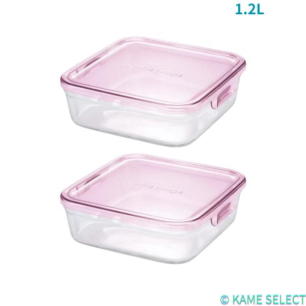 イワキ パック&レンジ  耐熱ガラス保存容器　各種 1.2L 800ml 500ml 450ml 200ml