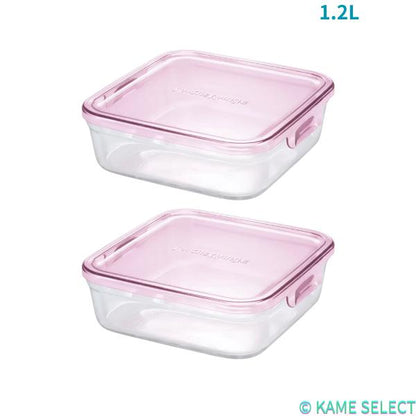 イワキ パック&レンジ  耐熱ガラス保存容器　各種 1.2L 800ml 500ml 450ml 200ml