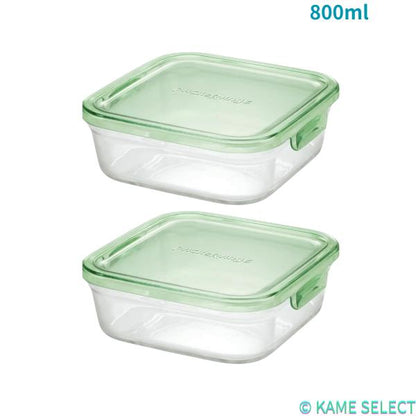 イワキ パック&レンジ  耐熱ガラス保存容器　各種 1.2L 800ml 500ml 450ml 200ml