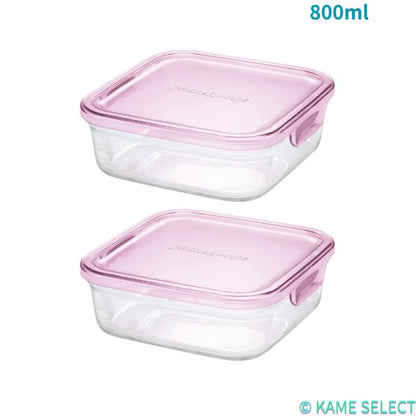 イワキ パック&レンジ  耐熱ガラス保存容器　各種 1.2L 800ml 500ml 450ml 200ml