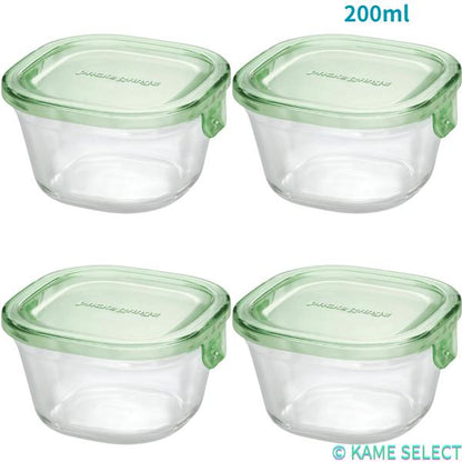 イワキ パック&レンジ  耐熱ガラス保存容器　各種 1.2L 800ml 500ml 450ml 200ml
