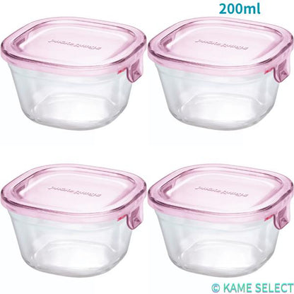イワキ パック&レンジ  耐熱ガラス保存容器　各種 1.2L 800ml 500ml 450ml 200ml