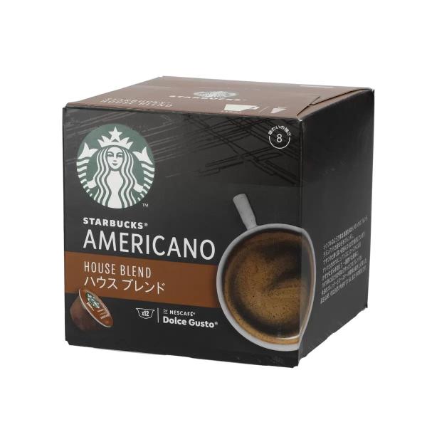 スターバックス ドルチェグスト互換 ハウスブレンド 12杯分 x 3箱 Starbucks House Blend