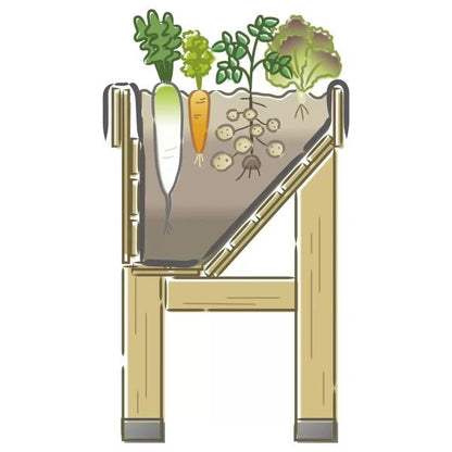 ベジトラグ ウォールハガー コンパクト ウッド VEG TRUG WALLHUGGER