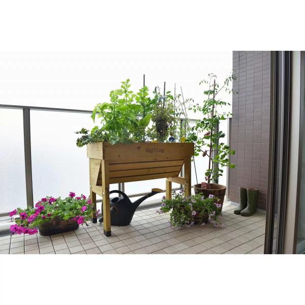 ベジトラグ ウォールハガー S ウッド　VEG TRUG