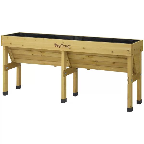 ベジトラグ ウォールハガー L ウッド　VEG TRUG
