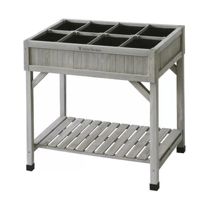ベジトラグ ハーブ プランター グレイウッド VEG TRUG HERB PLANTER - GRAY WOOD　色：グレイウッド