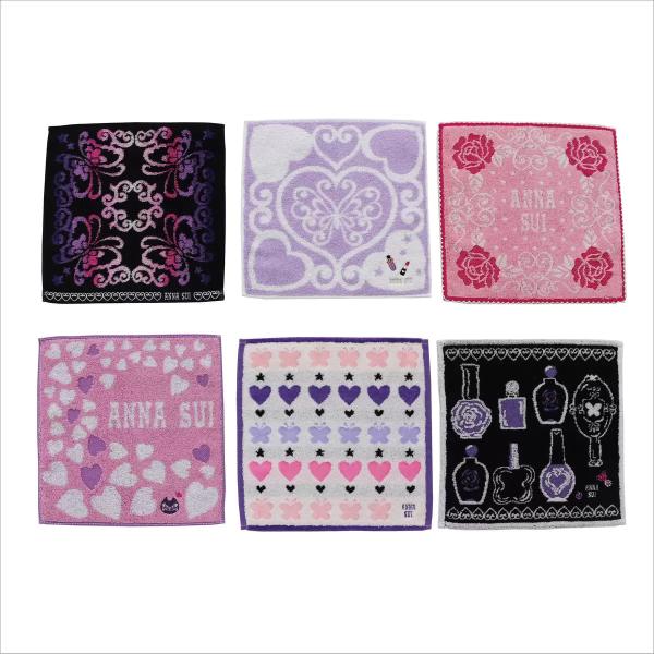 アナ スイ ハンカチ 6枚入り　Anna Sui