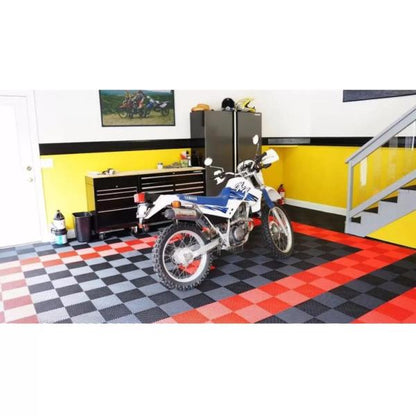 Moto Floor セルフドレイン ガレージフロアタイル 48枚